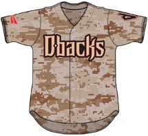 arizona diamondbacks camo jersey