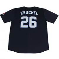 Corpus Christi Hooks_Hooks Navy Blue Keuchel jersey_6-20-15