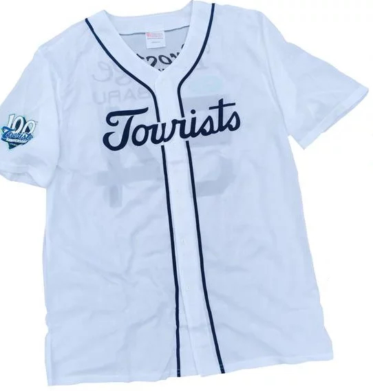 1954 replica jersey - ashville tourists - colorado rockies