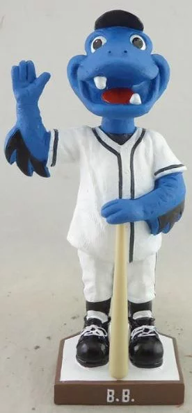 B.B Bobblehead - Bridgeport Bluefish - Atlantic Professional Baseball