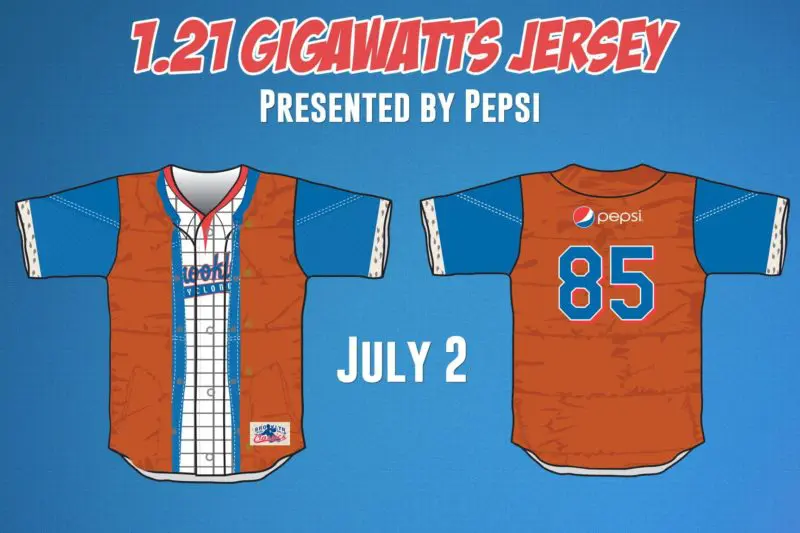 Back To the Future Jersey - Brooklyn Cyclones - Mets