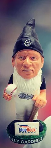 Billy Gardner Bobblehead - Syracus Chiefs - Nationals