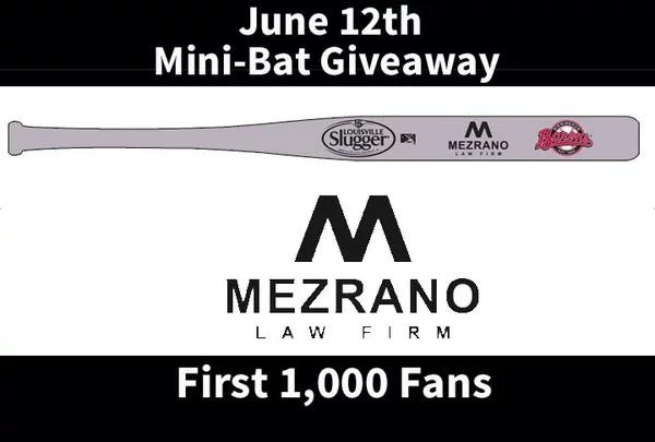 Birmingham Barrons - Mini Bat - Chicago White Sox