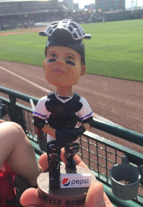 Devin Mesoraco Bobblehead - Louisville Bats - Cincinnati Reds