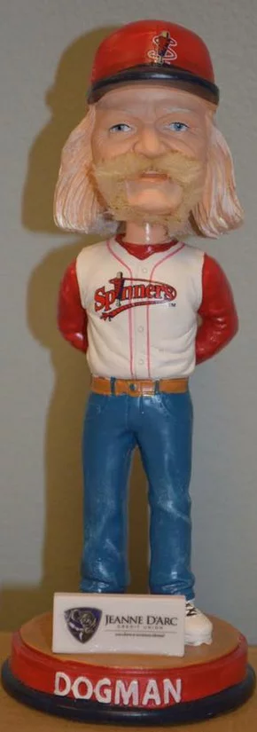 Dogman Bobblehead - Lowell Spinners - Boston Red Sox