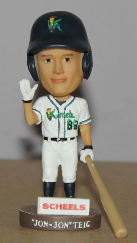 Jon Teig Batboy Bobblehead - Cedar Rapids Kernals - Minnesota Twins