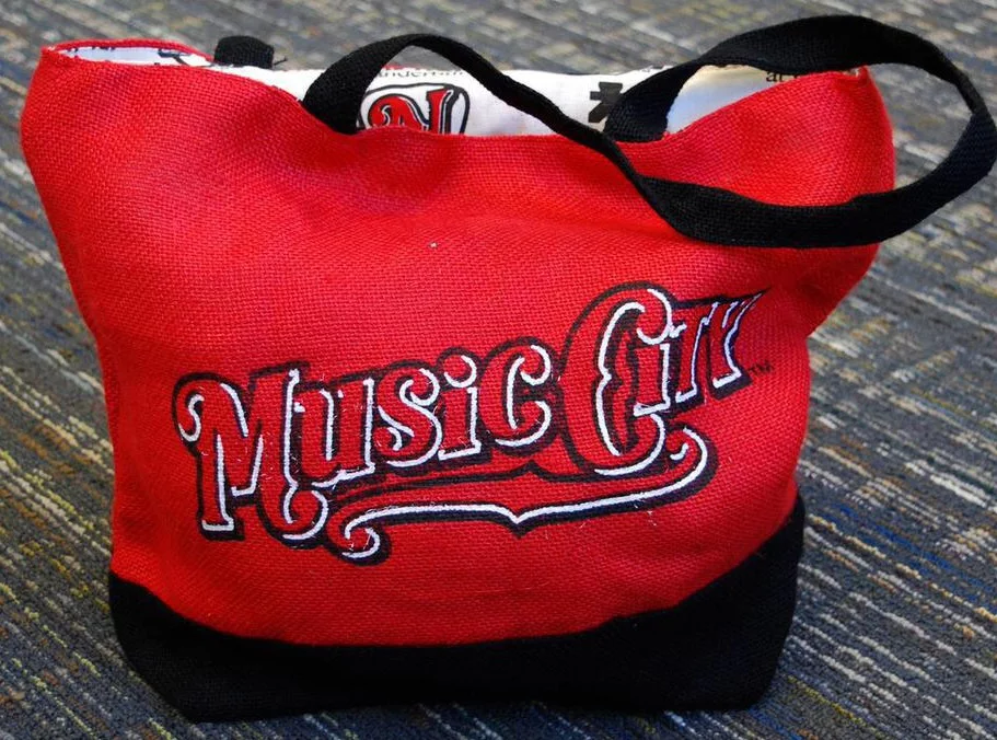 Jute Tote Bag - Nashville Sound - Oakland Athletics
