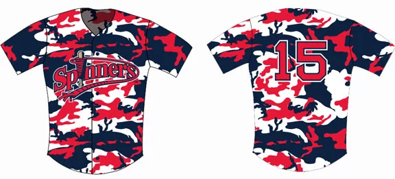 Lowell Spinners - Military Replica Jersey - Boston Redsox