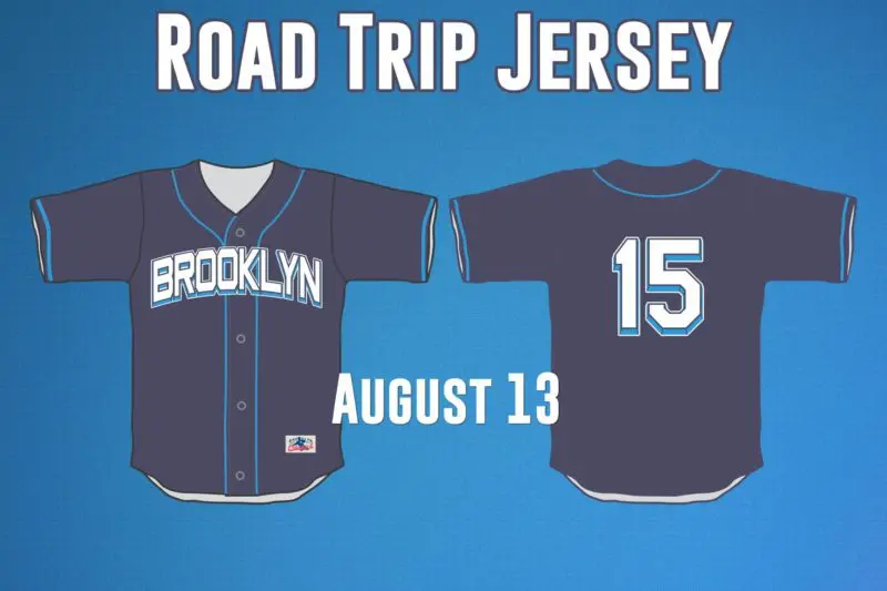 Road Trip Jersey - Brooklyn Cyclones - Mets