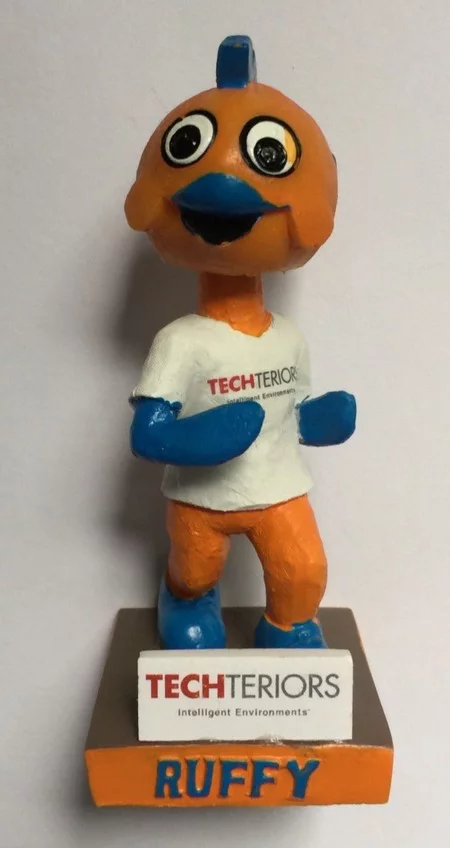 Ruffy Racing Minnow Mini Bobblehead - Lakeshore Chinooks - Northwoods League (2)