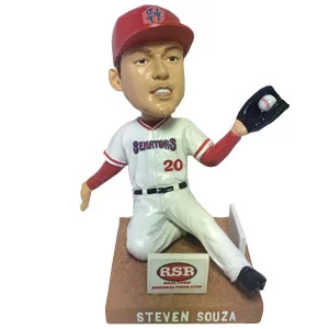 Steven Souza Jr Bobblehead - Harrisburg Senators - Washington Nationals