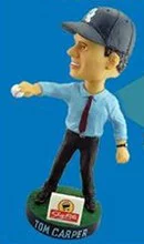 Tom Carper Bobblehead - Wilmington BlueRocks - Kansas City Royals