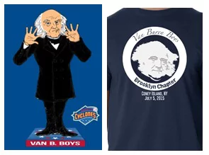 Van Buren Boys Seinfeld Bobblehead - Cyclones MILB