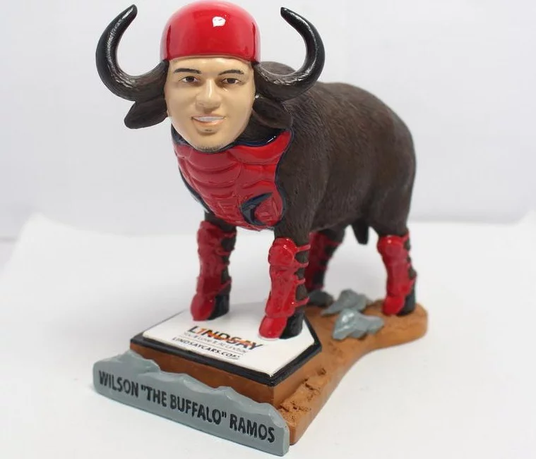 Wilson Ramos bobble bull - potomac nationals - washington nationals