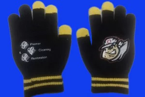 altoona curve texting gloves - pittsburgh pirates - april 17, 2015