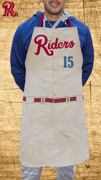 bbq apron - frisco roughriders - texas rangers