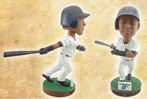 bernie williams bobblehead - tri city valley cats - houston astros