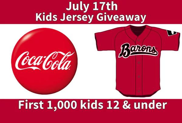 birmingham barrons - youth jersey - chicago white sox