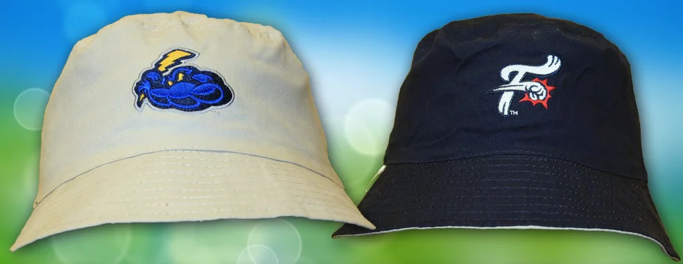 bucket hat - trenton thunder - philadelphia phillies