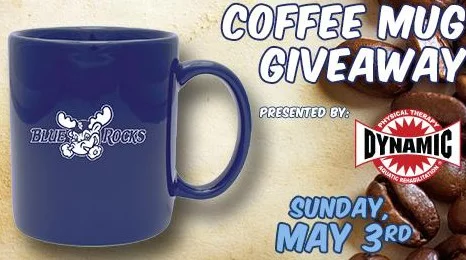 coffee mug - blue rocks