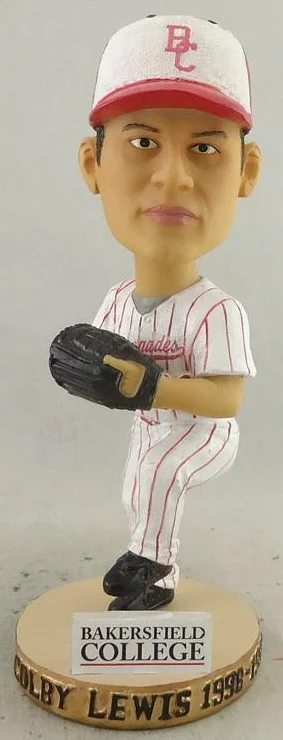 colby lewis bobblehead - bakersfield blaze - seattle mariners