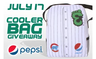 cooler bag - eugene emeralds - chicago cubs