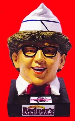 crazy hot dog vendor piggy bank - fightin phils - philadelphia phillies
