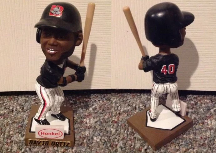 david ortiz bobblehead - new britain rock cats - colorado rockies (2)