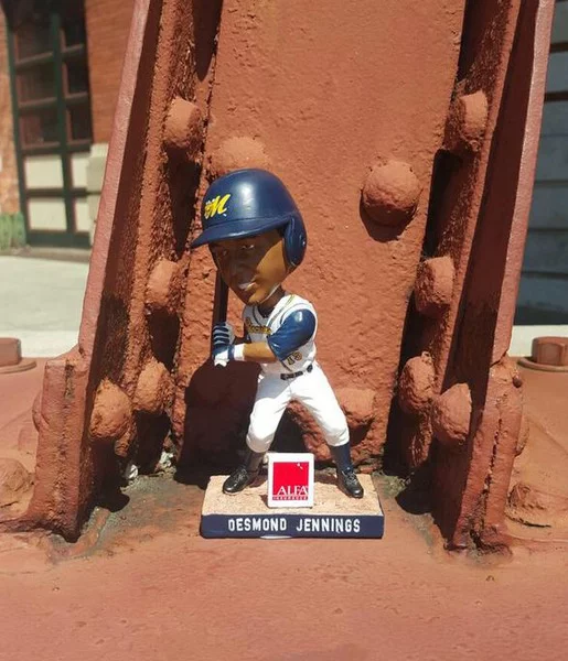 desmond jennings bobblehead - memphis biscuits - tampa bay rays