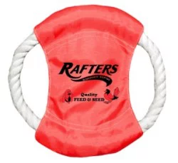 dog tug of war - wisconsin rapid rafters