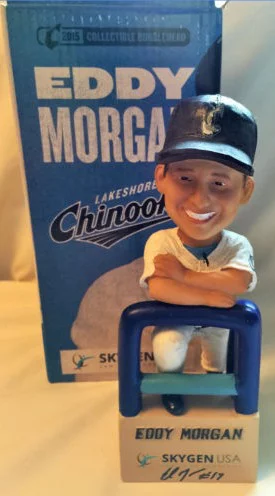 eddy morgan bobblehead - lakeshore chinooks - northwoods league (2)