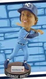 george brett bobblehead - wilmington bluerocks - kansas city royals