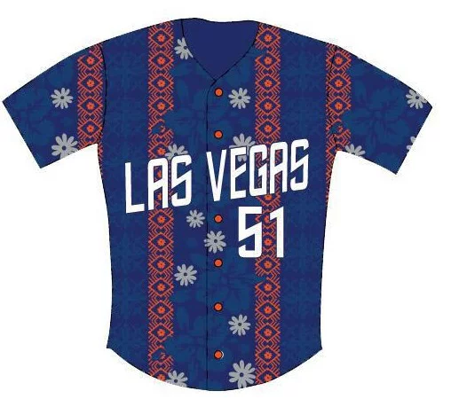 hawaiin replica jersey - las vegas 51s - new york mets