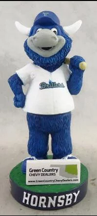 hornsby mini bobblehead - tulsa drillers - los angeles dodgers