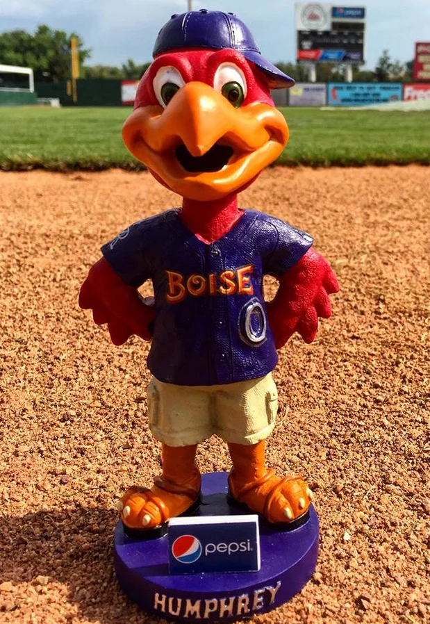 humphrey mascot - boise hawks - colorado rockies
