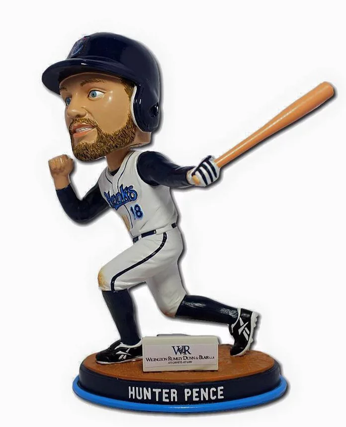 hunter pence bobblehead - corpus cristie hooks - houston astros
