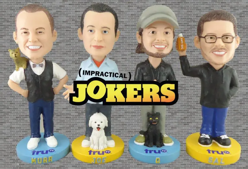 impractical jokers bobbleheads - brooklyn cyclones - new york mets