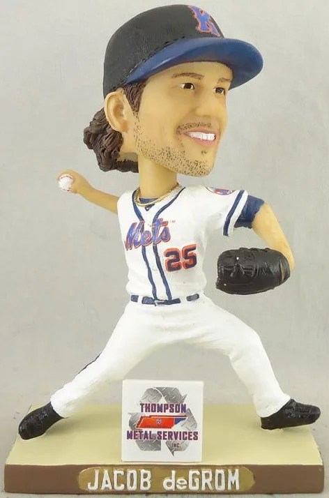 jacob degrom bobblehead - kingsport mets - new york mets