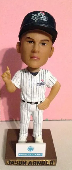 jason arnold bobblehead - staten island yankees - new york yankees