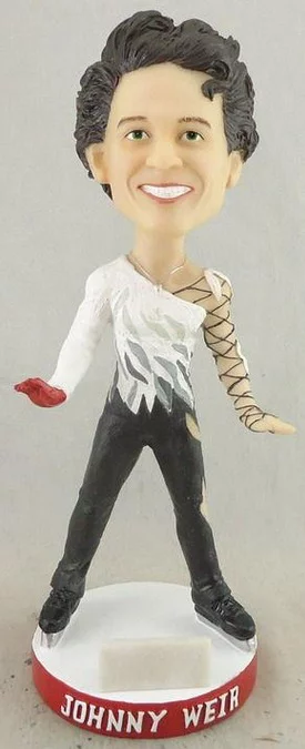 johnny weir bobblehead - lancaster barnstormers - atlantic professional league baseball