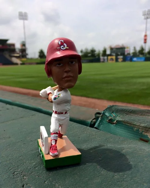 jon jay mini bobblehead - springfield cardinals - st louis cardinals