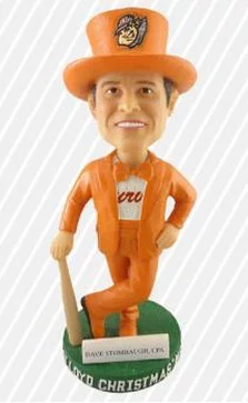 jordy mercer lloyd christmas bobblehead - altoona curve - pittsburgh pirates