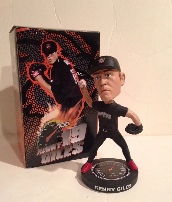 ken giles bobblehead - reading phillies - philadelphia phillies