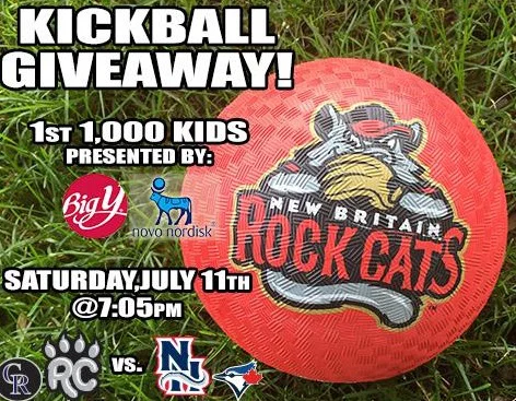 kickball - new britain rockcats - colorado rockies