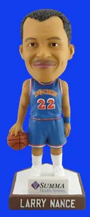 larry nance bobblehead - akron rubber ducks - cleveland indians