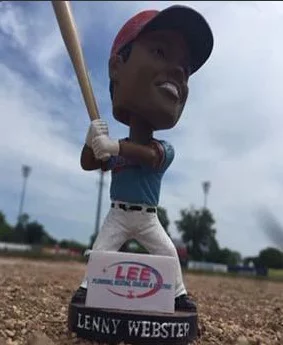 lenny webster bobblehead - kenosha kingfish - northwoods league