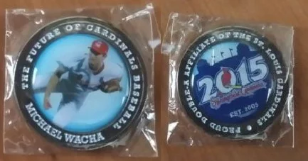 michael wacha commemorative coin - springfield cardinals - st louis cardinals