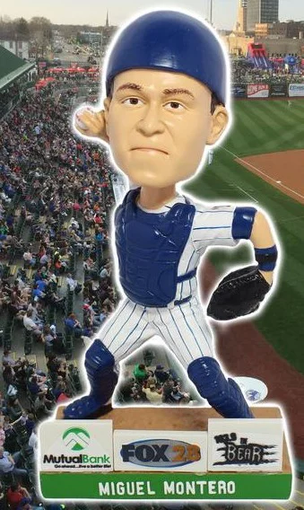 miguel montero bobblehead - south bend cubs - chicago cubs