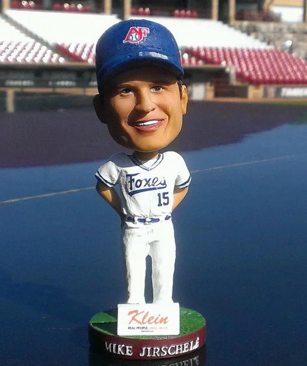 mike jirschele bobblehead - wisconsin timber rattlers - milwaukee brewers