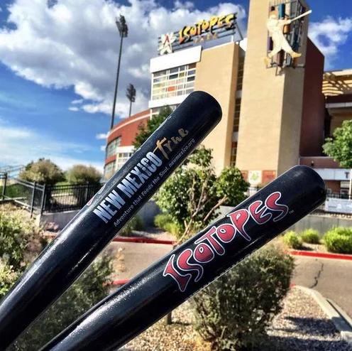 mini bats - albuquerque isotopes - colorado rockies